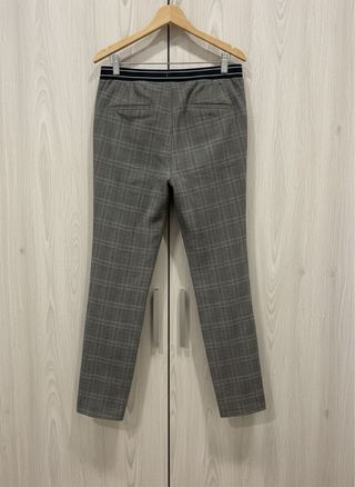 Pantalón de vestir Zara –Talla 40-Cuadro clásico