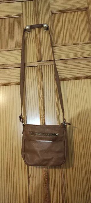 Bolso bandolera marrón
