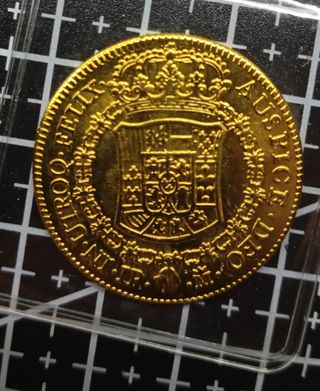 1761 ESPAÑA MONEDA ANTIGUA DE CARLOS III