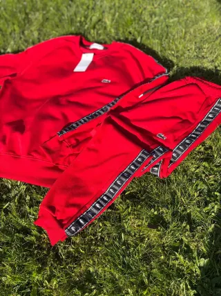 Chándal Hombre Rojo Talla XL Nuevo