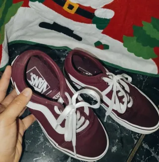 Vans Granate Talla 36 Usadas 1 Vez