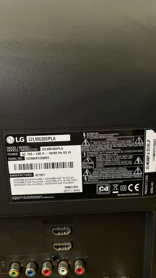 Televisión LG 32LM6300PLA