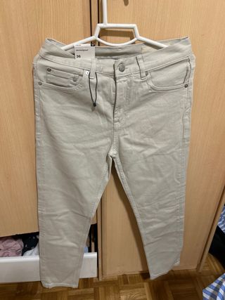 Pantalón Zara Beige Talla S