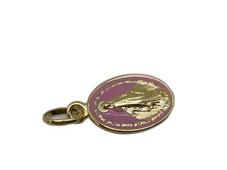 colgante oro 18k con piedra