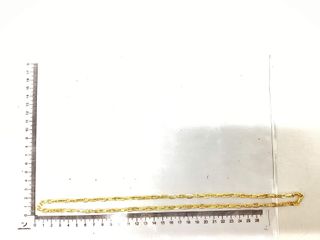 cadena oro 18k 30cm