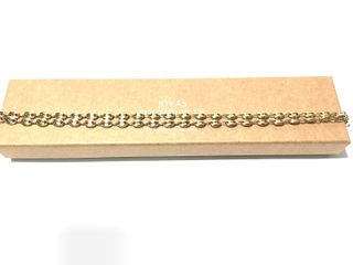 cadena oro 18k 25.5cm