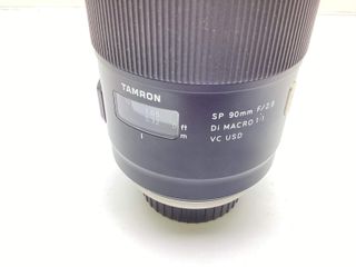 objetivos tamron tamron sp 90mm f/2.8 di macro 1.1 vc usd para nikon f