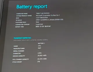 MICROSOFT SURFACE GO 2 - 4GB RAM - PACK COMPLETO