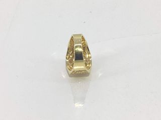 sello oro 18k con circonita
