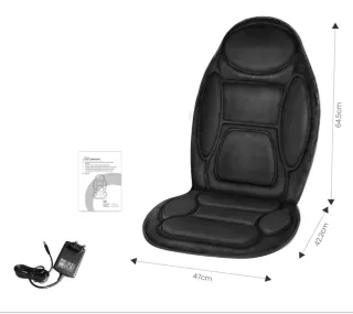 Asiento Masajeador Calor Vibración