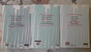 Pack libros Lola Lolita nuevos