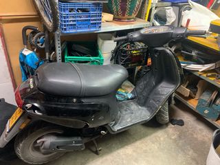Moto Piaggio Negra