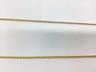 cadena oro 18k 27cm