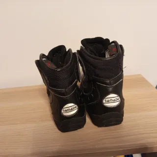 Botines de moto negros talla 42