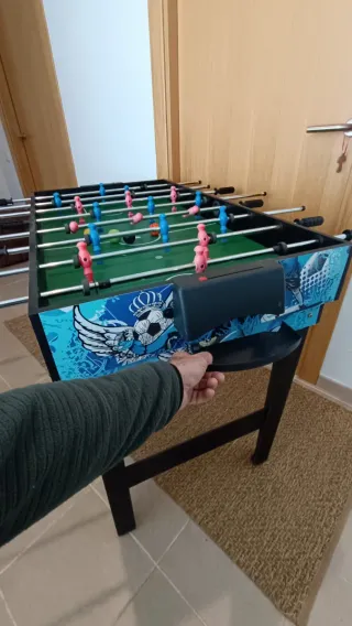 Mesa Multijuegos: Futbolín, Billar, Hockey