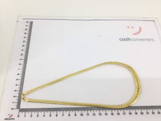 cadena oro 18k 22cm
