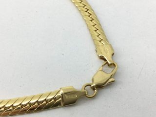 cadena oro 18k 22cm