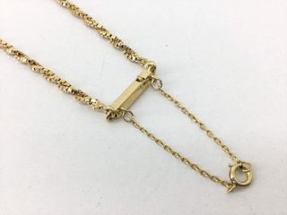 cadena oro 18k 25cm