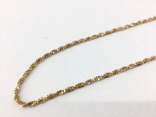 cadena oro 18k 25cm