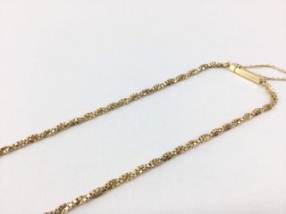 cadena oro 18k 25cm