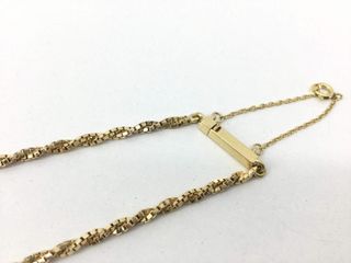 cadena oro 18k 25cm