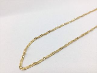 collar oro 18k 23cm