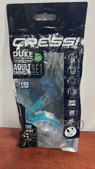 Cressi Duke + Bonete Net Set Conjunto