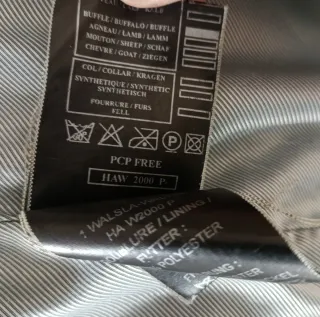 Motera biker cuero auténtico Redskins M. Medidas.