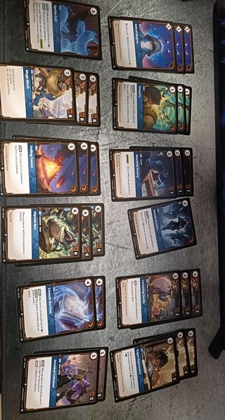 Carte comuni blu di Riftbound