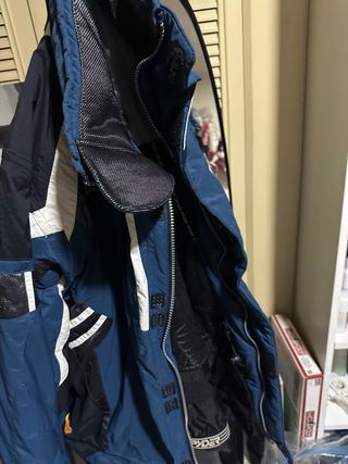 Chaqueta Spyder Azul y Negra  M o L