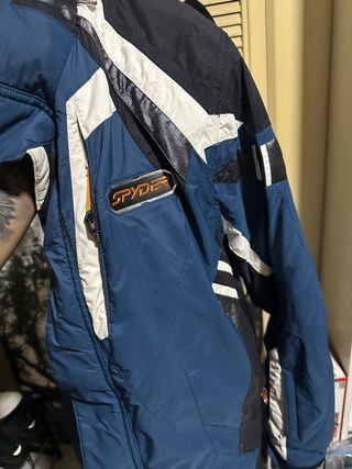 Chaqueta Spyder Azul y Negra  M o L