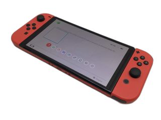 nintendo switch oled mario red edition