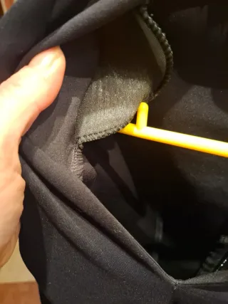 Vestido negro invierno