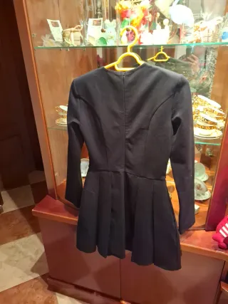 Vestido negro invierno