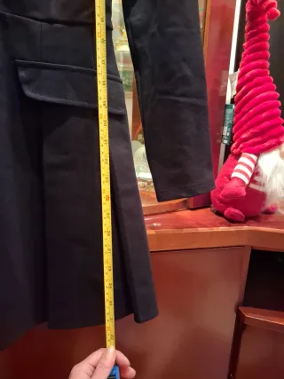 Vestido negro invierno