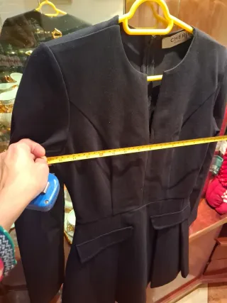 Vestido negro invierno