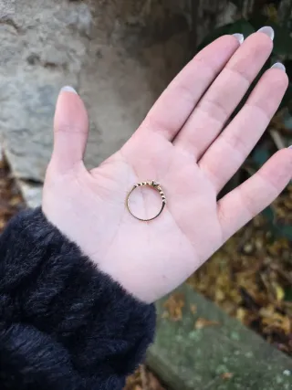 Anillo de oro 9 kilates