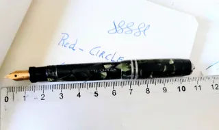 Pluma Estilográfica Italiana Red Circle