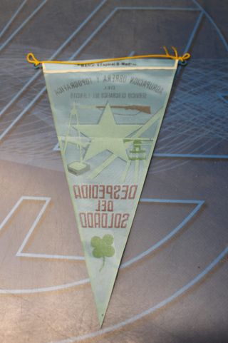 Banderín 1969 Agrupación Obrera y Topográfica, Servicio Geográfico del Ejército.