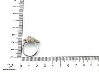 sortija plata 925mm con piedra con circonita t. 11 (16,24 mm)