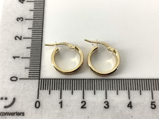 argollas oro 18k