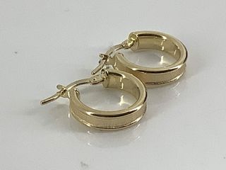 argollas oro 18k