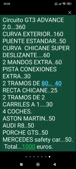 SCALEXTRIC ADVANCE 2.0 GT3. + AMPLIACIONES, ETC.