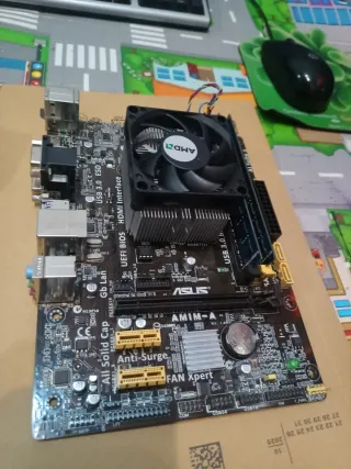 Placa Base ASUS AM1M-A + Athlon 5350 + 8GB RAM