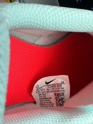 Zapatillas Fútbol Nike Niño Teal/Blanco