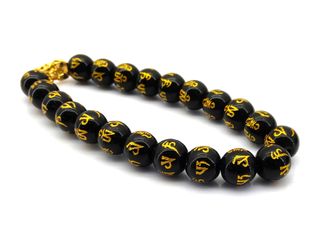 pulsera oro 18k con piedra con perla