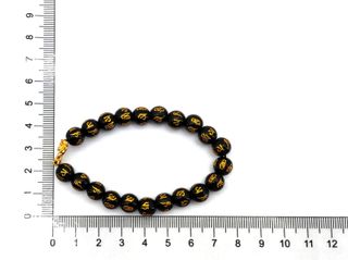 pulsera oro 18k con piedra con perla