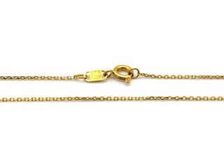 cadena oro 18k 20cm