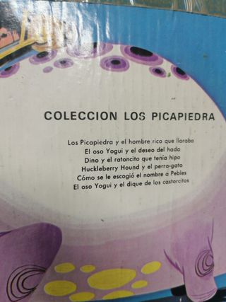 libro con relieve, LOS PICAPIEDRAS Y EL HOMBRE RICO QUE LLORABA, LIBROS ANIMADOS, NORMA AÑOS 1970