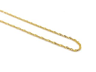 cadena oro 18k 20cm